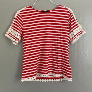 J. Crew Short Sleeve Blouse